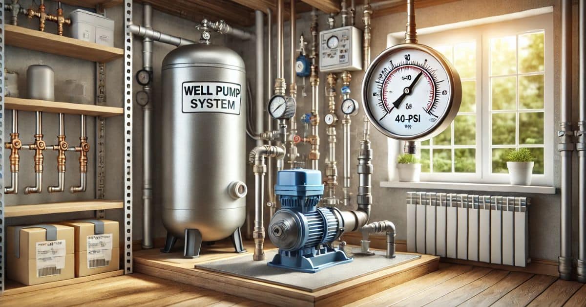 What Is the Normal Pressure for a Well Pump